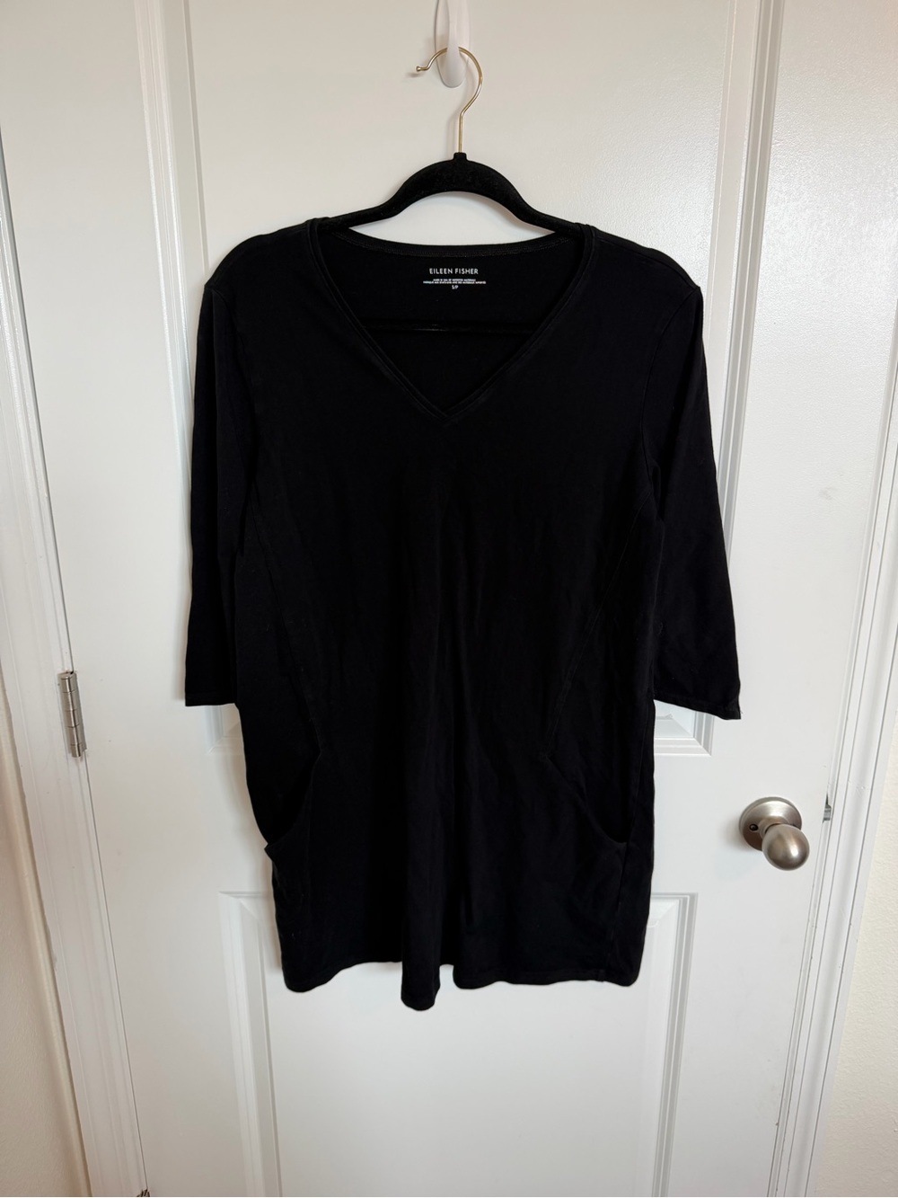 Eileen Fisher Stretch Jersey Shift Dress